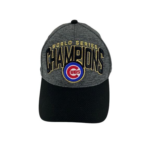 39Thirty Other - 39Thirty Chicago Cubs 2016 World Series Champions Hat Black